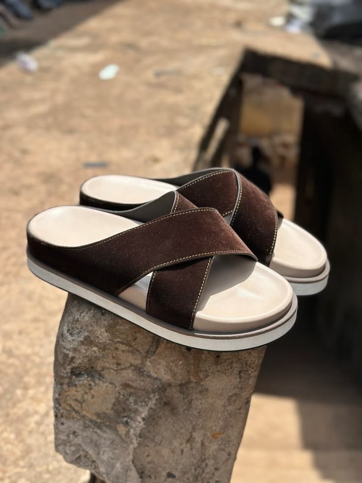 Male double sole slide